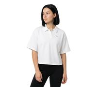 T-shirt rÃ©tro col polo femme Puma Blanc XL