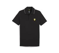 PUMA Polo de Course Scuderia Ferrari pour Homme, Puma Noir-SS24, XXL