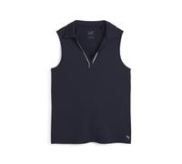 PUMA Polo de golf sans manches passepoilé CLOUDSPUN Femme, Vêtements, Deep Navy, XL XL