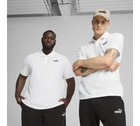 PUMA Polo en piqué à logo N° 1 Essentials Homme, Vêtements, Blanc, XS XS