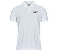 Puma Polo ESS No. 1 Logo Pique Polo in Blanc US XL