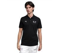 PUMA Polo jacquard BMW M Motorsport pour homme, Noir , S