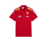 Puma Ferrari Hypercar Replica Short Sleeve Polo Rouge M Homme