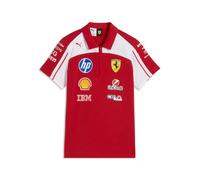 PUMA Polo Replica Scuderia Ferrari HP Enfant et Adolescent, Accessoires, Rouge, 5-6Y 5-6Y