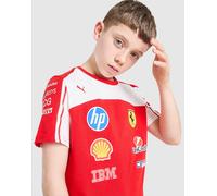 PUMA Polo Scuderia Ferrari Junior - Rouge 7-8Y