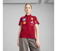 PUMA Polo Team Scuderia Ferrari HP 2025 Enfant et Adolescent, Vêtements, Dark Cherry, 9-10Y 9-10Y