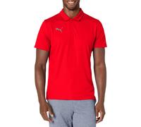 PUMA Polo Teamliga Sideline pour homme Rouge/Blanc Taille M US