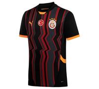 PUMA Polo unisexe Gsk Third Jersey Replica WOS, Puma Noir/orange intense, L