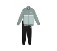 survêtement Costume complet Full Tracksuit HOMME Puma Vert Tricot polyester
