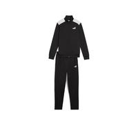 PUMA Survêtement gris clair / noir / blanc, Taille M