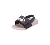 PUMA Popcat 20 Backstrap AC Inf Slide Unisexe, Brume Midnight Plum-White-Mauve, 6 Kids UK