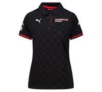 PUMA Porsche Motorsport Polo d'équipe pour Femme - Noir - Taille : L