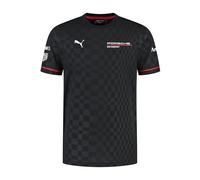 PUMA Porsche Motorsport T-Shirt d'équipe pour Homme - Noir - Taille : XXL