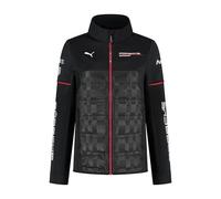 PUMA Porsche Motorsport Veste hybride d'équipe pour femme - Noir - Taille : L