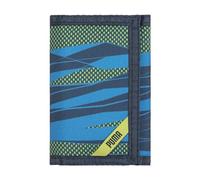 Puma Portefeuille à trois volets Rise pour enfants, bleu marine/vert, Taille unique