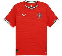 Puma Maillot Domicile Portugal 2025 pour Homme, Rouge/Amande, M