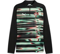 Sweatshirt 1/4 zippé Prematch PUMA Portugal 2025 noir F18 L