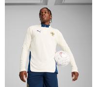 Puma Portugal Quarter-Zip Training Top Men, Vêtements, Sugarouge Almond/Persian Bleu, L