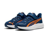PUMA Pounce Lite AC+ PS Sneaker, Persian Blue-Orange GLO White, 23 EU