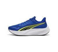 Puma Pounce Lite JR, Basket Unisexe, Vivid Blue-Lemon Sherbert-Puma White,