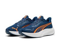 PUMA Pounce Lite JR Sneaker, Persian Blue-Orange GLO White, 39 EU