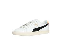 PUMA Homme Entraîneurs De Base De Clyde, White/Black/Rickie Orange, 44 EU