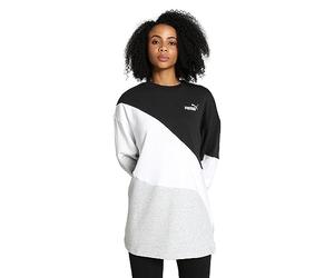 PUMA Power Cat Crew TR Sudation Femme, Noir, XS