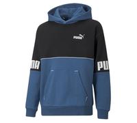 PUMA Power Colorblock Hoodie FL B Sweat Polaire, Bleu lac, 8 Ans Mixte bébé 3-4 ans