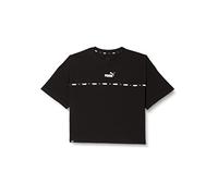 PUMA Power Tape Tee EU Plus T-Shirt Femme, Noir, 2X