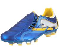 PUMA PowerCat 1.10 Elektro FG 102369 Chaussures de Sport pour Homme, Bleu Skydiver White Pissenlion, 41 EU