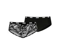 PUMA Printed, Shorties aux Femmes, Black, XS