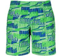 Puma Printed Swim Shorts Combo Vert 9-10 (M) Male