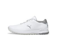 Puma Proadapt Alphacat Cuir pour homme, Puma White-Puma Silver, 8.5