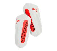PUMA ULTRA Light Strap, Protège-tibias Unisexe, PUMA White-Glowing Red, L - 030992