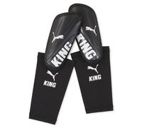 PUMA Protège-tibias de football KING, Accessoires, Noir/Blanc, L L