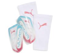 PUMA Protège-tibias de football ULTRA Flex RE-CHARGE, Accessoires, Sunset Rose/Hero Bleu/Blanc, XS XS