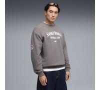 PUMA Pull à col rond rétro FC St. Pauli Homme, Vêtements, Gris, XS XS