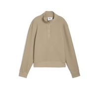 PUMA Pull de golf avec col à boutons-pression Boulder Femme, Accessoires, Beige, XL XL