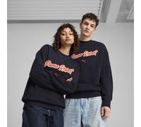 PUMA Pull ras du cou décontracté avec motif PREMIUM ESS Unisexe, Vêtements, Bleu, XL XL