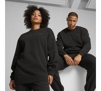 PUMA Pull ras du cou Essentials Elevated Unisexe, Vêtements, Noir, L L