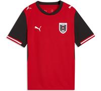 Puma Puma Austria Home Shirt 2026 Rouge/Noir 9-10 (M) Unisex