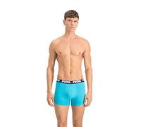 Puma Puma Basic Boxer 2P Boxer Homme Bleu (Aqua/Blue 796) Medium (Taille Fabricant:020) 2lot de2