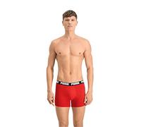 Puma Puma Basic Boxer 2P Boxer Homme Rouge (Red/Black 786) Medium (Taille Fabricant:020) 2lot de2