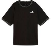 Puma Puma Black Essential Animal Print Relaxed T-Shirt