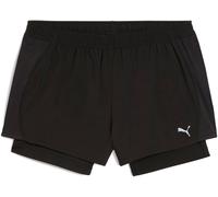 Puma Puma Black Womens Velocity 2in1 3 Running Shorts Black L (EU 44-46)