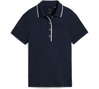 Puma Puma Blue Womens Cloudspun Bridges Short Sleeve Golf Polo Shirt Blue M (EU 40-42)