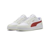 Puma Puma CAVEN 2.0, Basket Unisexe, Puma White-Red Fire-Vapor Gray,