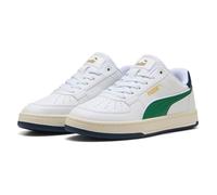 Puma Baskets Caven 2.0 Retro Jr Unisexes pour enfant Blanc Archive Vert Blanc Chaud 4 UK