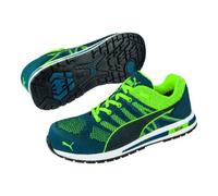 PUMA Elevate Knit Green Low 643170-39 Chaussures de sécurité S1P Pointure (EU): 39 vert, jaune 1 pc(s)