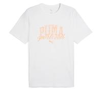 PUMA PUMA Class Graphic Tee, T-Shirts Mixte, PUMA White,
